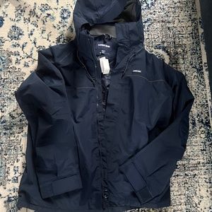 Lands’ End Men’s Navy Blue Squall Jacket